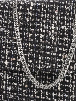 zwarte notre-v clutch 32854