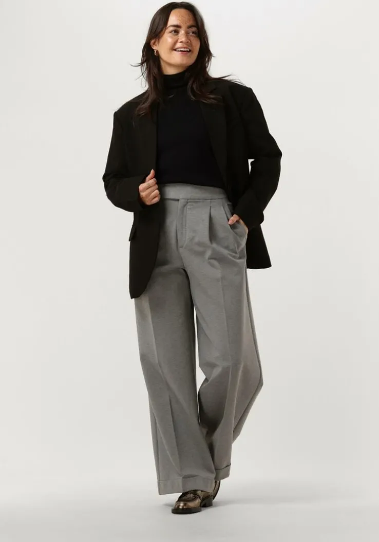 zwarte notre-v coltrui basic knit blouse