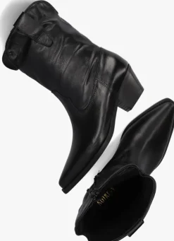 zwarte notre-v cowboylaarzen 07-433