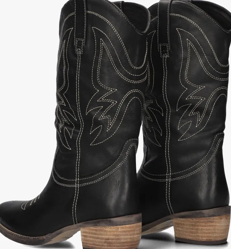 zwarte notre-v cowboylaarzen 820