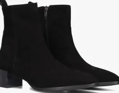 zwarte notre-v enkellaarsjes 63231