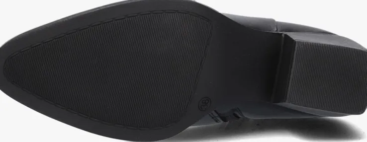 zwarte notre-v enkellaarsjes ki-4563