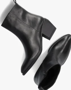 zwarte notre-v enkellaarsjes ki-4563