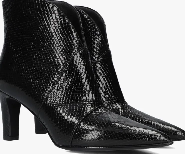 zwarte notre-v enkellaarsjes 38235