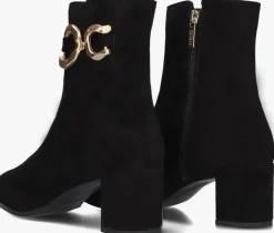 zwarte notre-v enkellaarsjes 8558