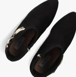 zwarte notre-v enkellaarsjes 8558