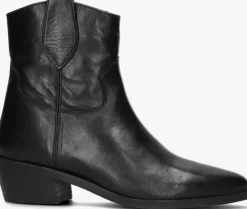 zwarte notre-v enkellaarsjes fru110