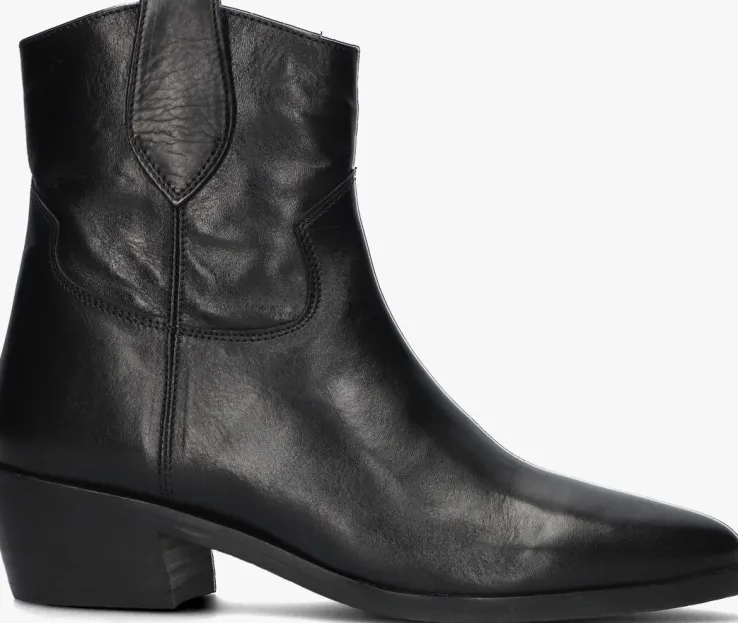 zwarte notre-v enkellaarsjes fru110