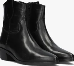 zwarte notre-v enkellaarsjes fru110