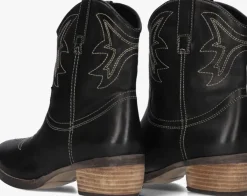 zwarte notre-v enkellaarsjes 851