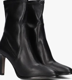 zwarte notre-v enkellaarsjes 87450