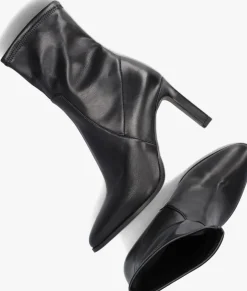 zwarte notre-v enkellaarsjes 87450