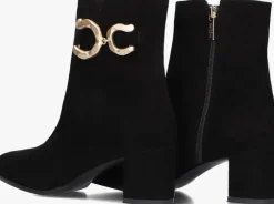 zwarte notre-v enkellaarsjes 8558