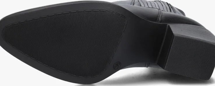 zwarte notre-v enkellaarsjes ki-4689