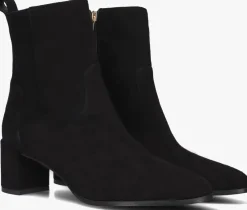 zwarte notre-v enkellaarsjes 8543