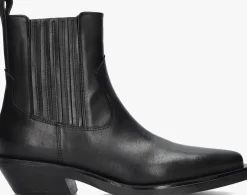 zwarte notre-v enkellaarsjes as136