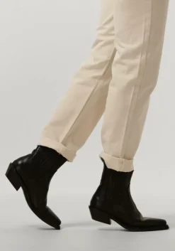 zwarte notre-v enkellaarsjes as136