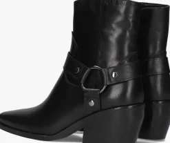 zwarte notre-v enkellaarsjes al334