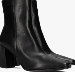 zwarte notre-v enkellaarsjes 48236