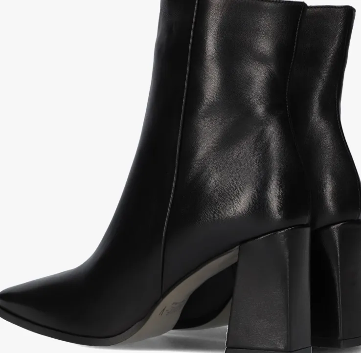 zwarte notre-v enkellaarsjes 48236