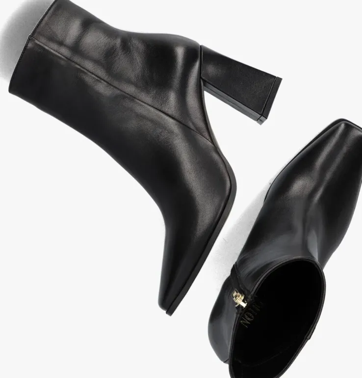 zwarte notre-v enkellaarsjes 48236