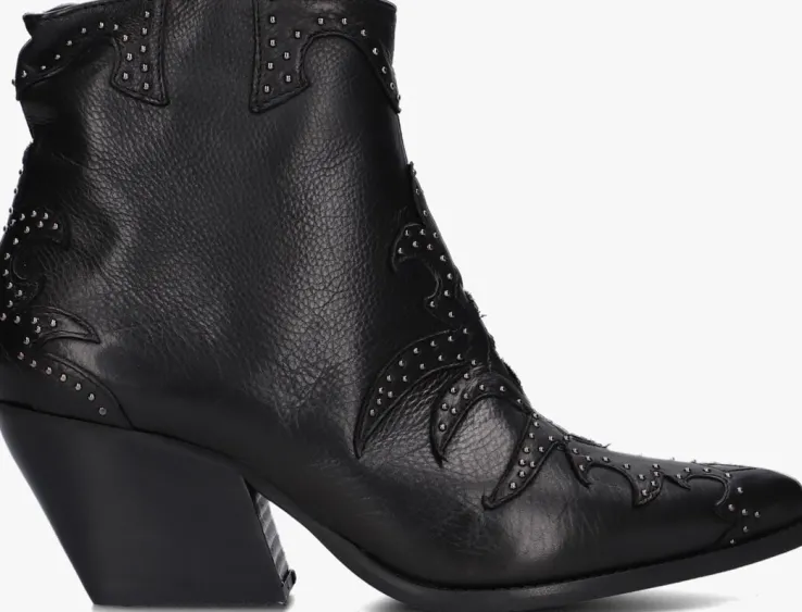 zwarte notre-v enkellaarsjes ar196