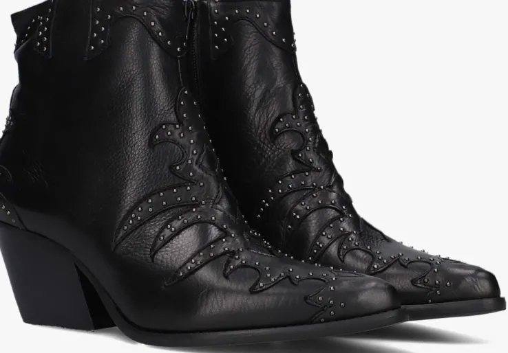 zwarte notre-v enkellaarsjes ar196