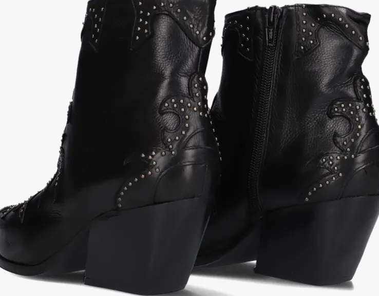 zwarte notre-v enkellaarsjes ar196