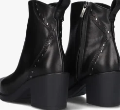 zwarte notre-v enkellaarsjes 15641b