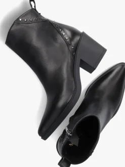 zwarte notre-v enkellaarsjes 15641b