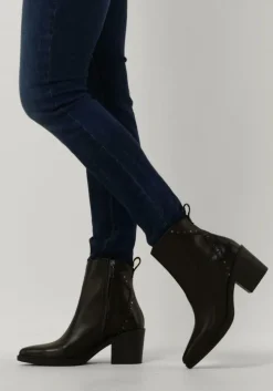 zwarte notre-v enkellaarsjes 15641b