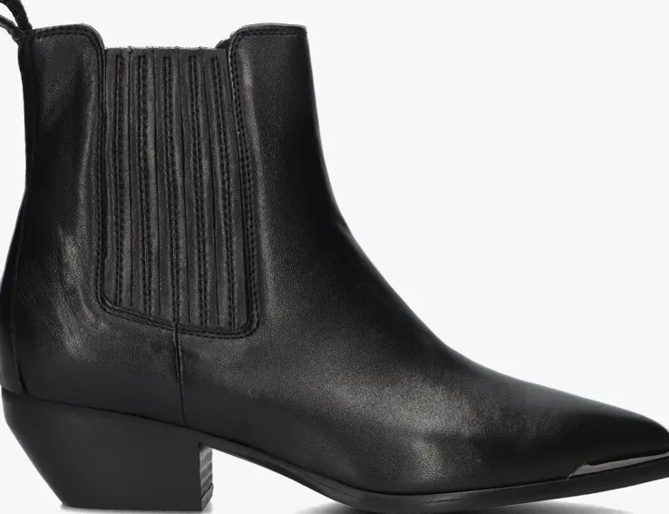 zwarte notre-v enkellaarsjes ar230