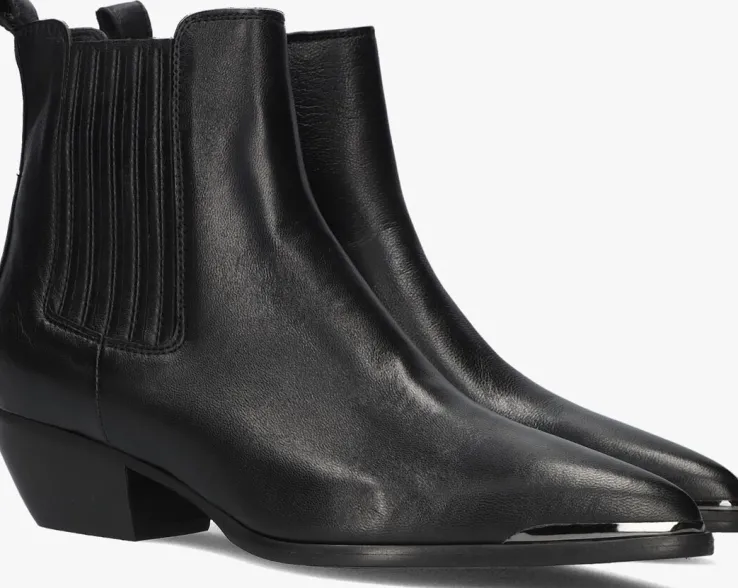 zwarte notre-v enkellaarsjes ar230