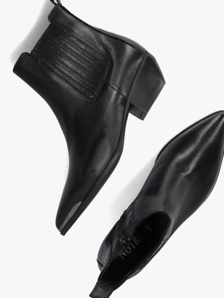 zwarte notre-v enkellaarsjes ar230