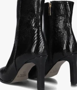 zwarte notre-v enkellaarsjes 87436