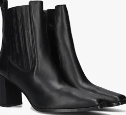 zwarte notre-v enkellaarsjes 33028