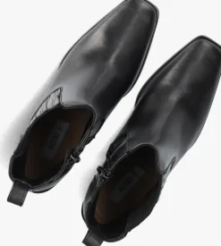 zwarte notre-v enkellaarsjes 33028