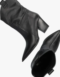 zwarte notre-v enkellaarsjes 35152