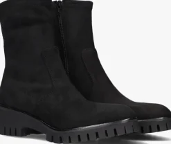 zwarte notre-v enkellaarsjes arita