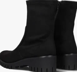 zwarte notre-v enkellaarsjes arita