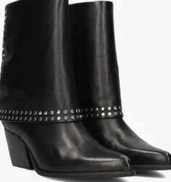 zwarte notre-v enkellaarsjes as144