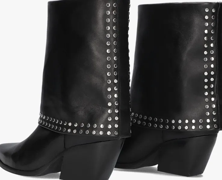 zwarte notre-v enkellaarsjes as144