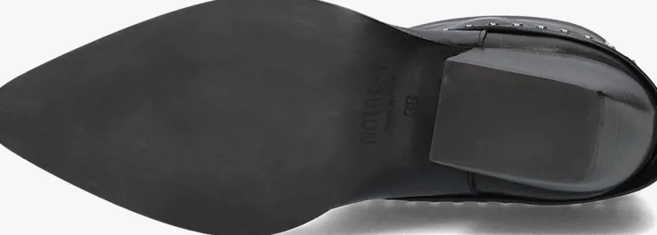 zwarte notre-v enkellaarsjes as144