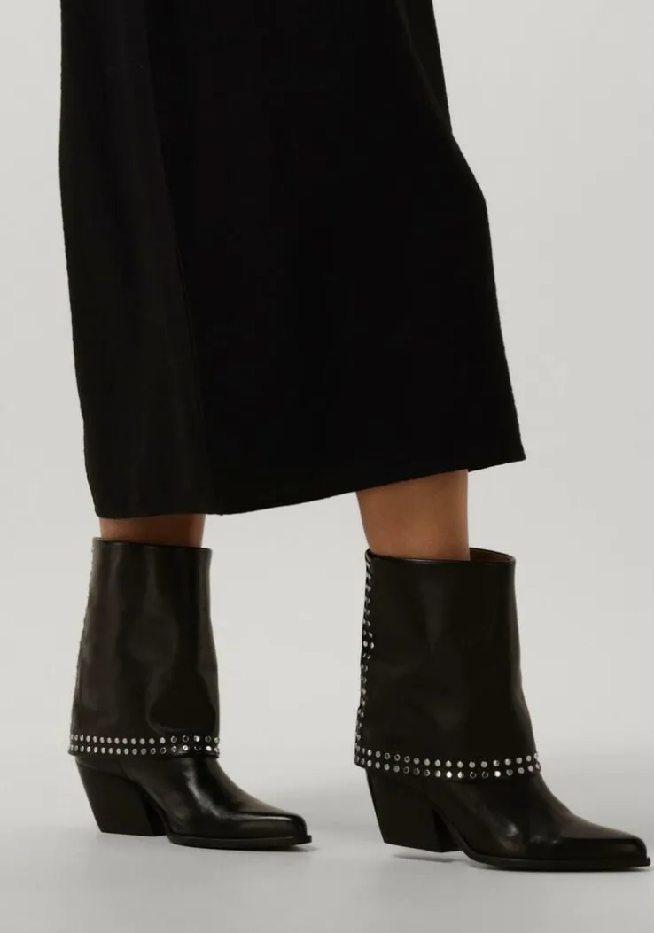 zwarte notre-v enkellaarsjes as144