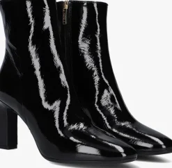 zwarte notre-v enkellaarsjes 11236