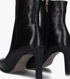 zwarte notre-v enkellaarsjes 87436