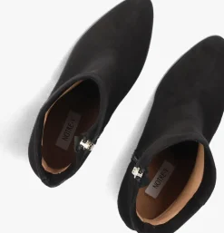 zwarte notre-v enkellaarsjes 97436