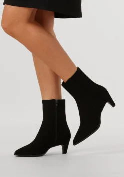 zwarte notre-v enkellaarsjes 15225