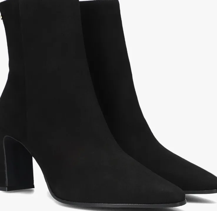 zwarte notre-v enkellaarsjes 18739