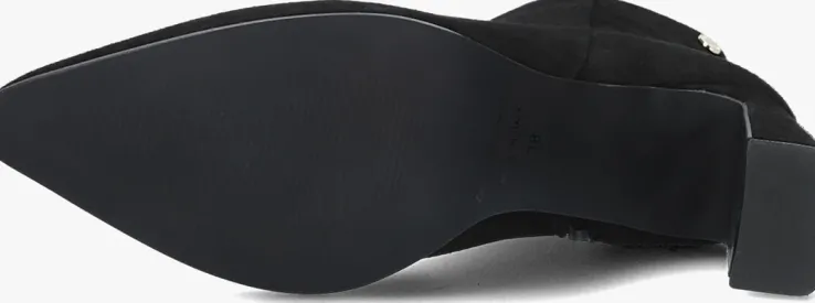 zwarte notre-v enkellaarsjes 18739